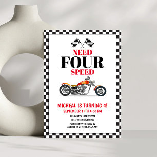 Vierde verjaardag Need Four Speed zware fiets Kaart