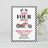 Vierde verjaardag Need Four Speed zware fiets Kaart (Staand voorkant)