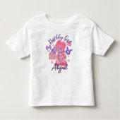 Vierde verjaardag peuter tshirts Cute Bow (Voorkant)