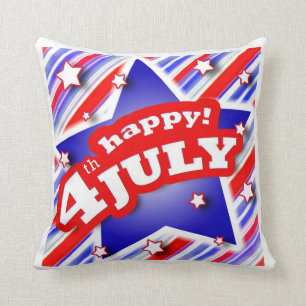 Vierde verjaardag van de Amerikaanse MoJo-Kussens  Kussen