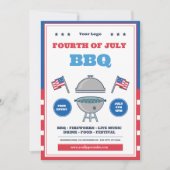 Vierde verjaardag van de Dag van de Onafhankelijkh Kaart (Voorkant)