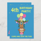 Vierde verjaardag van de Partij van de Strijd tege Kaart (Voorkant / Achterkant)