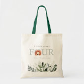 Vierde verjaardag van de Vierde verjaardag van de  Tote Bag (Voorkant)