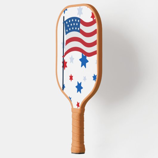 Vierde verjaardag van de viering van juli pickleball paddle (Links)