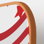 Vierde verjaardag van de viering van juli pickleball paddle (Links Detail)