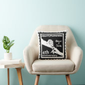 Vierde verjaardag van het huwelijk met romantische kussen (Stoel)