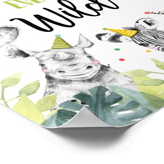 Vierde verjaardag van het vierde joch van de Dag Poster (Hoek)