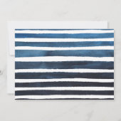 Vierde verjaardag Zilveren ballon | Blauwe fotopar Kaart (Achterkant)