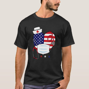 Vierde vierde juli van het noordamerikaanse gewest t-shirt