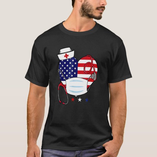 Vierde vierde juli van het noordamerikaanse gewest t-shirt (Voorkant)
