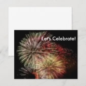 Vierde vieren kaart (Voorkant / Achterkant)