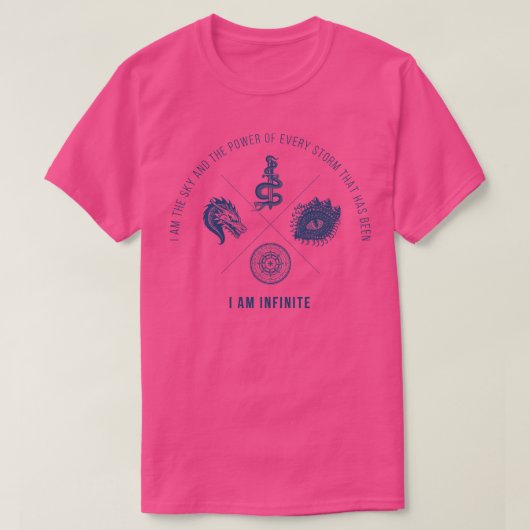 Vierde vleugel Romantasy Fantasy YA Dark Academia  T-shirt (Design voorkant)