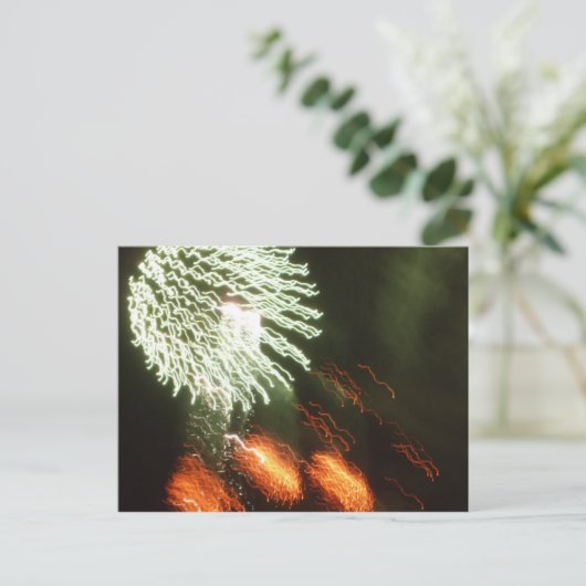 Vierde vuurwerk van Juli Briefkaart (Staand voorkant)