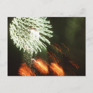 Vierde vuurwerk van Juli Briefkaart