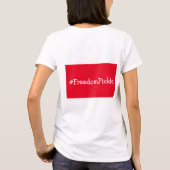 Vierde vuurwerkfeestdag juli t-shirt (Achterkant)