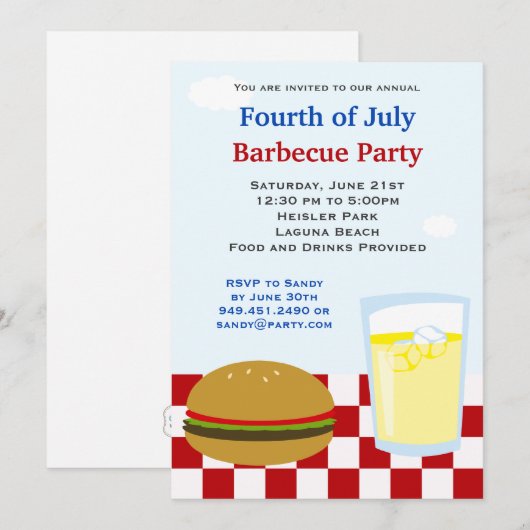 Vierde vuurwerkpartij juli kaart (Voorkant / Achterkant)