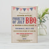 Vierde week juli toont het geslacht rode witte bla kaart (Staand voorkant)