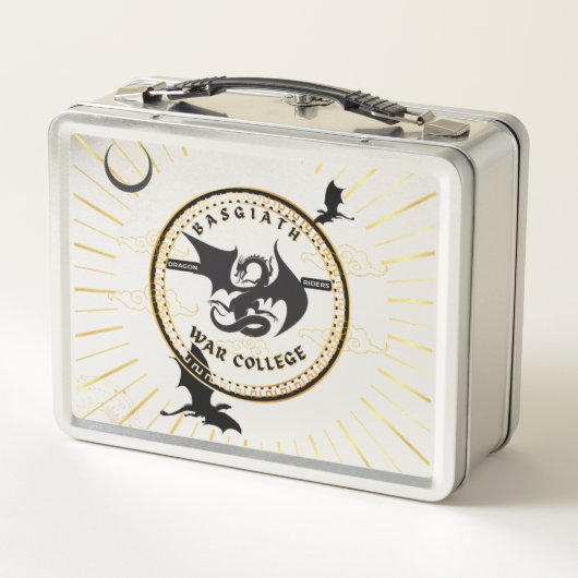 Vierde Wing draak Lunchbox, War College Lunchbox (Achterkant)