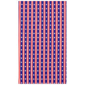 Vierde Witte sterren en rode en witte strepen van Tafelkleed (Voorkant)