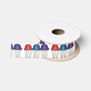 Vierde zomer: Shaved Water Italy Ice Satijnen Lint