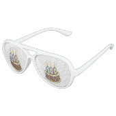 vieren 100 jaar jong aviator zonnebril (Gekanteld)