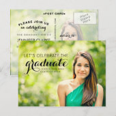 VIEREN | 2015 AFSTUDEERPARTY UITNODIGING (Voorkant / Achterkant)