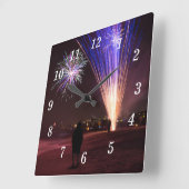 Vieren 2017 Wandklok (Hoek)