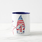 Vieren 4 juli Gnome Independence Day Gift Mok (Midden)