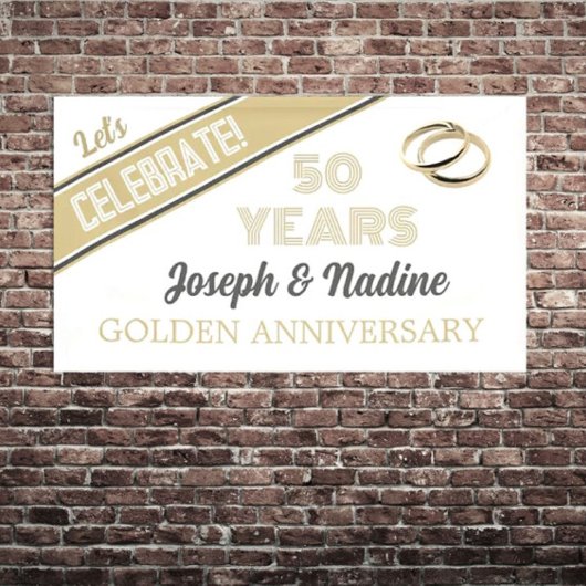 VIEREN! 50 jaar Golden Jubileum banner