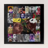 VIEREN AFRIKAANS-AMERIKAANSE CULTUUR puzzel Legpuzzel (Verticaal)