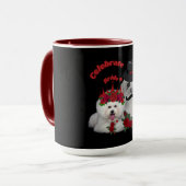 Vieren Bride & Groom Coffee Mok (Voorkant links)
