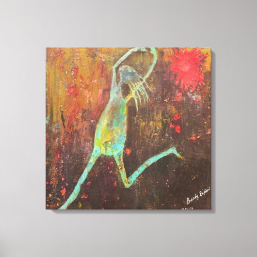 vieren canvas afdruk (Voorkant)