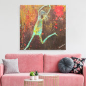 vieren canvas afdruk (Insitu (Woonkamer))