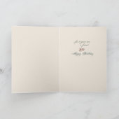 Vieren dag geboren Kaart (Binnen)