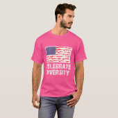 Vieren Diversiteit - Grappig 2e Amendement Shirt G (Voorkant volledig)