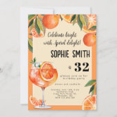 Vieren helder met Aperol verrukking verjaardag Kaart (Voorkant)