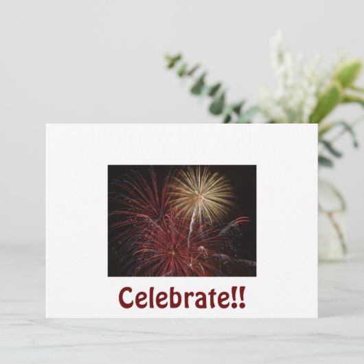 vieren kaart (Staand voorkant)