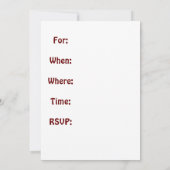 vieren kaart (Achterkant)