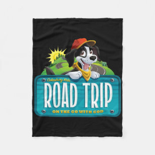 Vieren Kids Road Trip On The Go With God Vbs Fleece Deken