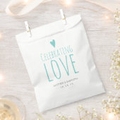 Vieren Liefde Bruiloft Snoep Bar Buffet Bedankzakje (Geknipt)