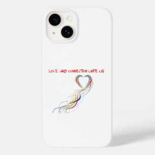 Vieren Liefde en Verbindingsontwerp Case-Mate iPhone 14 Hoesje