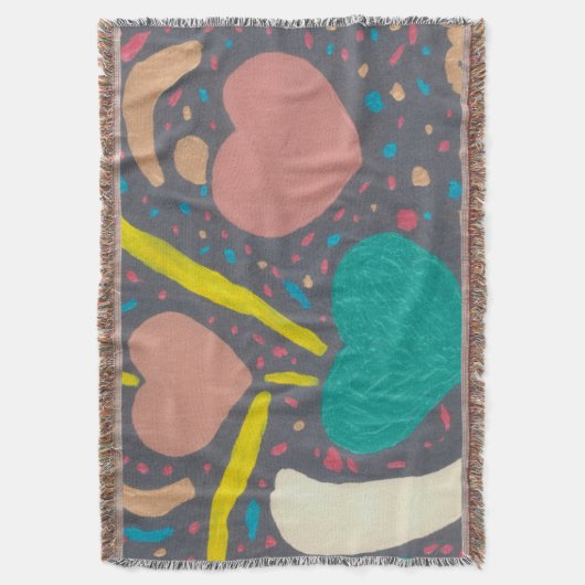 Vieren Liefde Gooi Deken (Voorkant Verticaal)