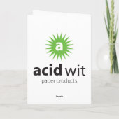 Vieren met alcohol feestdagen kaart (Achterkant)