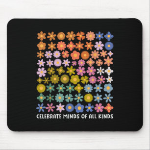 Vieren Minds van alle soorten Shirt Vrouwen Autism Muismat