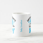 Vieren Nieuwe Baby Boy Gift Mok (Center)