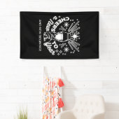 Vieren Nieuwe Beginningen Wijnglas Illustratie Spandoek (Insitu)