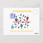 Vieren of Verdoven? De Keuze van de Verpleegster – Briefkaart (Achterkant)