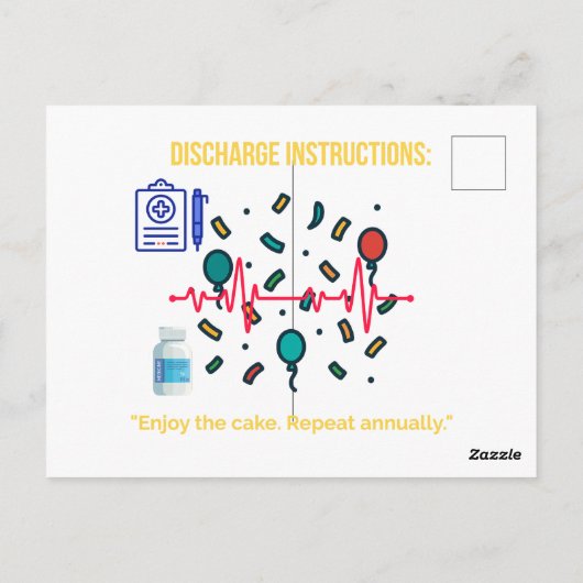 Vieren of Verdoven? De Keuze van de Verpleegster – Briefkaart (Achterkant)