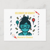 Vieren of Verdoven? De Keuze van de Verpleegster – Briefkaart (Voorkant)
