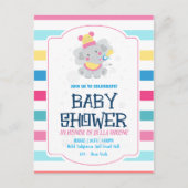 Vieren van de komst van uw kleine wonder! briefkaart (Voorkant)